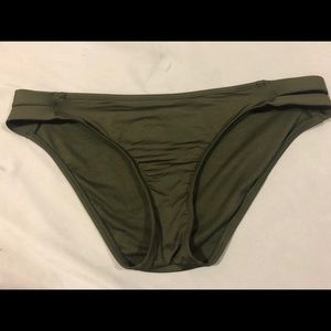 NWOT Olive green bikini bottoms